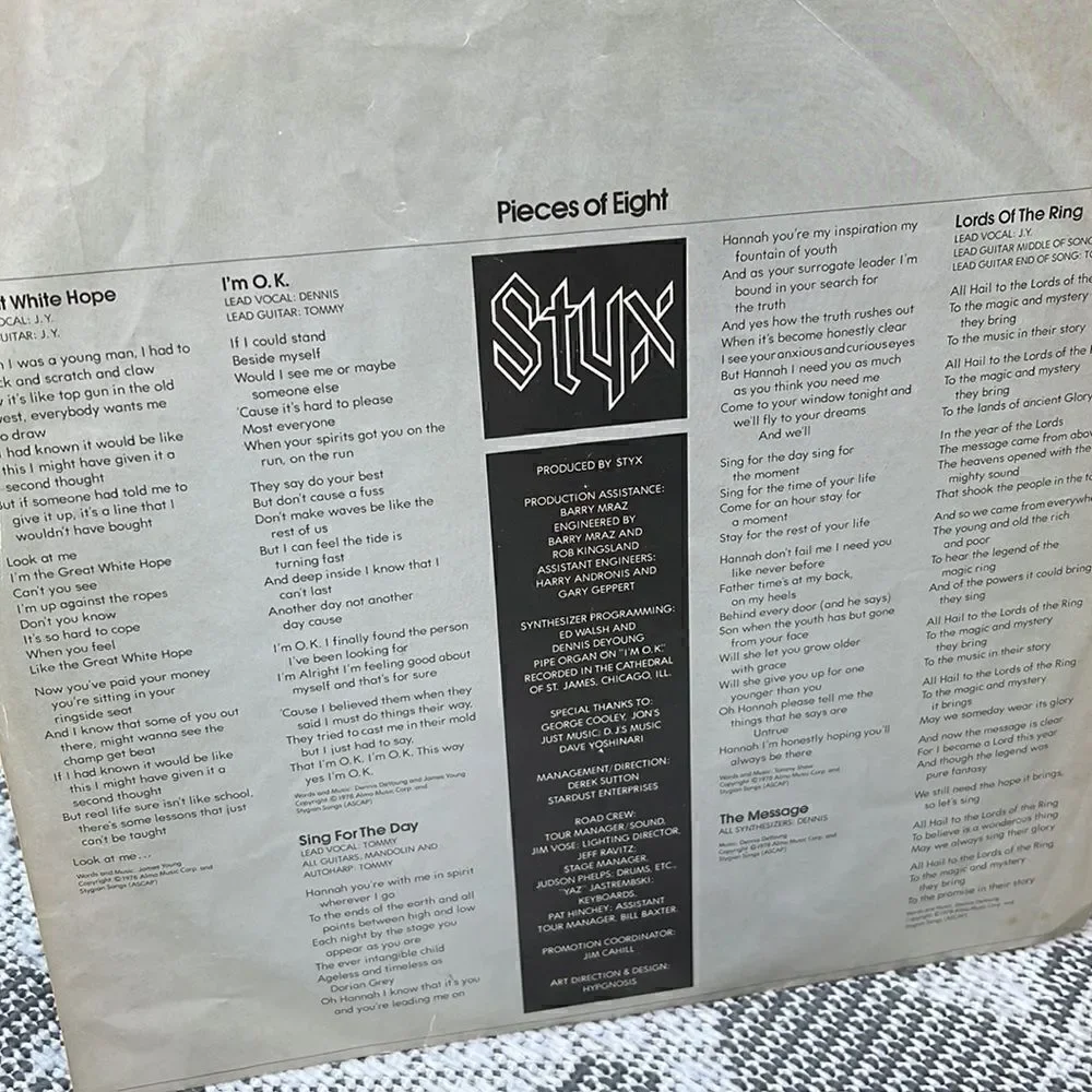 Styx - Pieces of Eight - Picture 4 of 9
